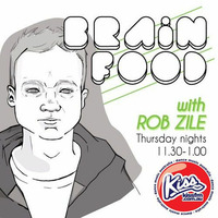 Brain Food with Rob Zile - Live on KissFM - 04-08-2016 - PART 3 - GUEST MIX - REFRESH (ITALY) by Rob Zile