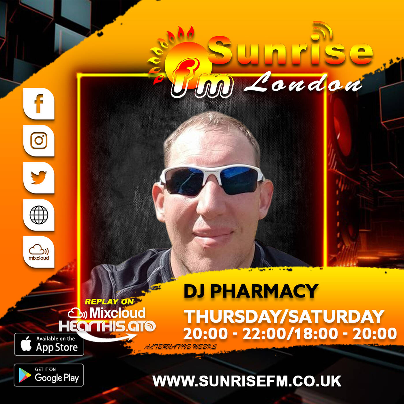 DJ Pharmacy - Sat 18th Oct 2025 episode artwork