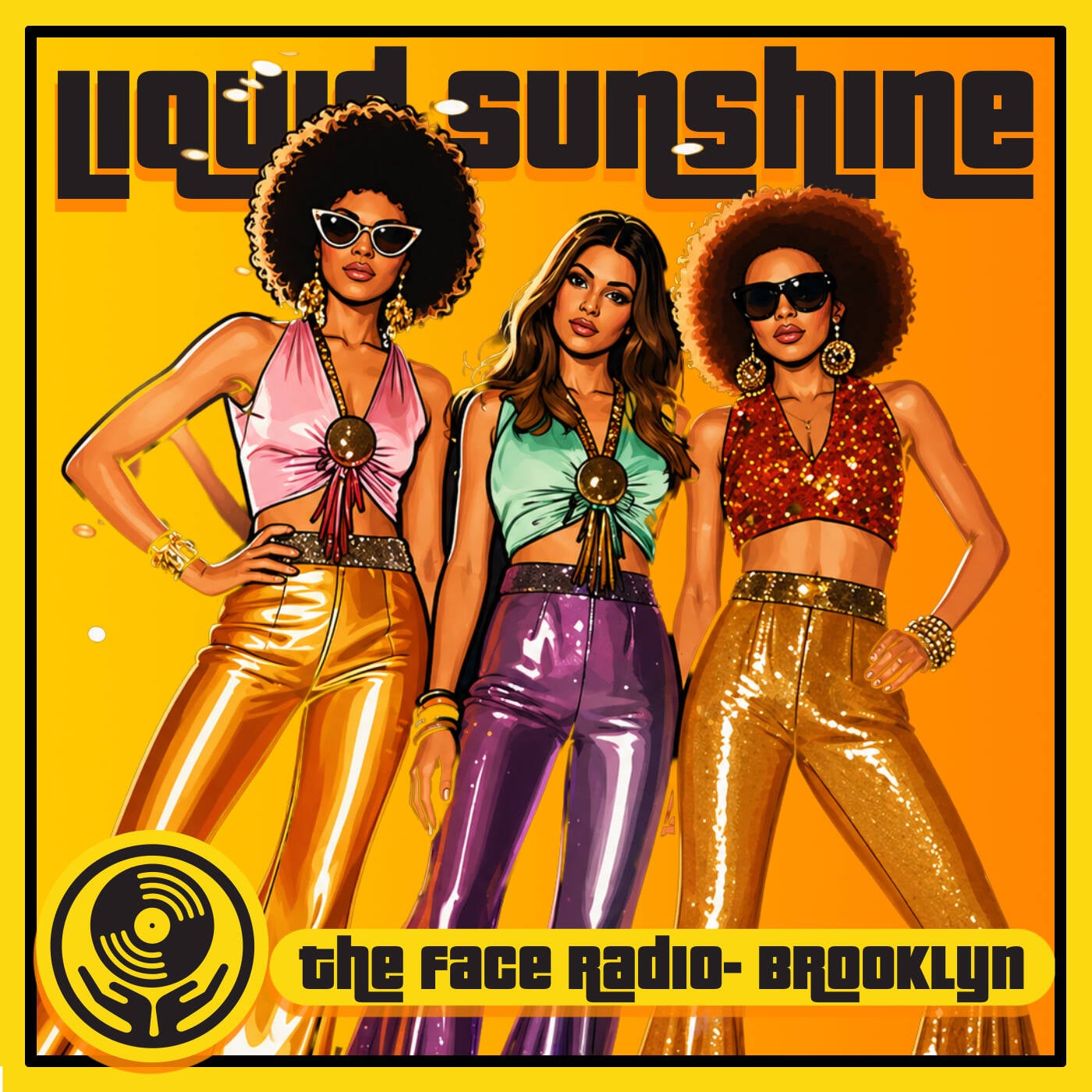 Burning Nu- Disco to Hot Classic Disco - Liquid Sunshine - The Face Radio - Show #274 episode artwork