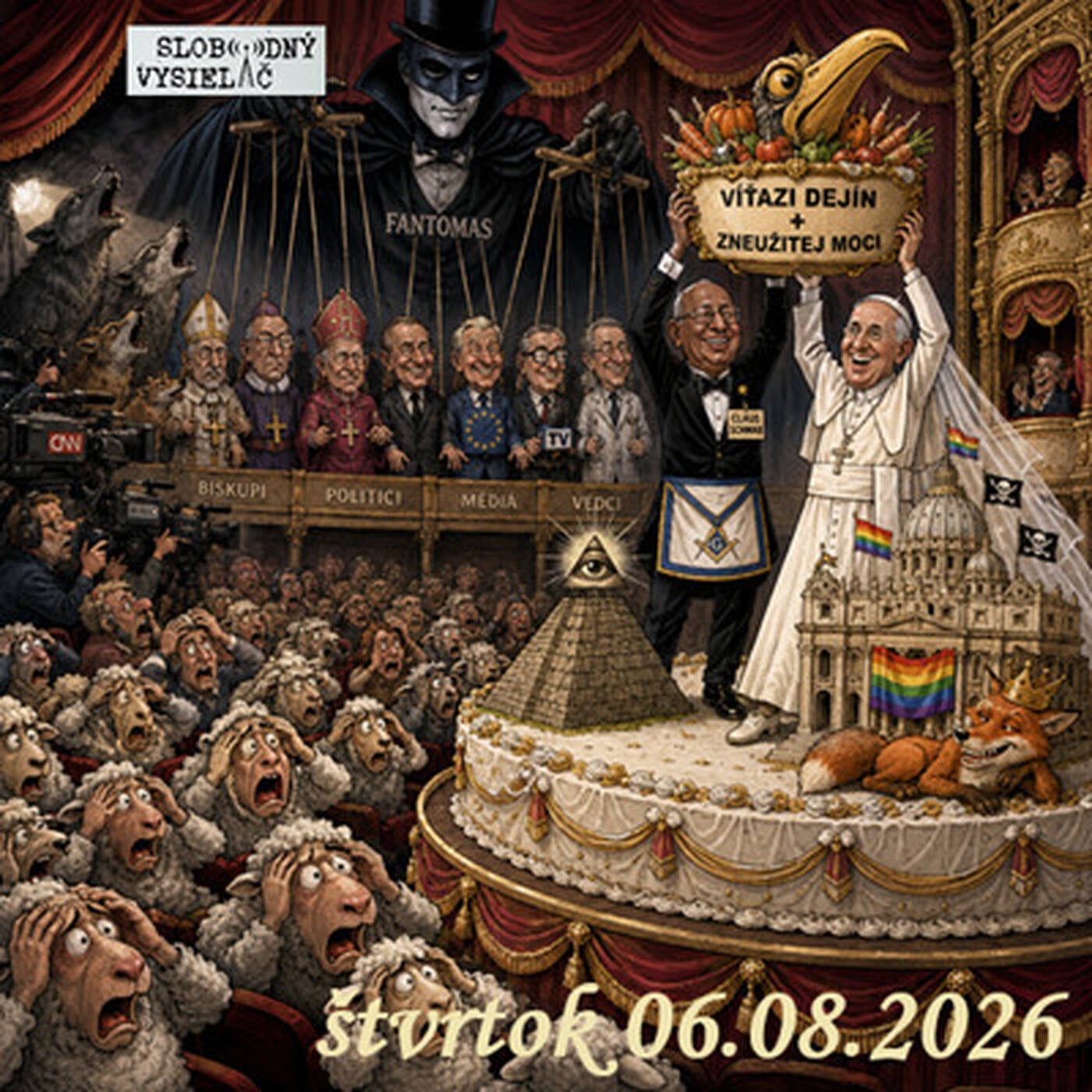 Spirituálny kapitál 629 - 2026-08-06 „Chráňte sa falošných prorokov ! Cirkev inak“