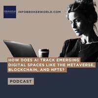 How does AI track emerging digital spaces like the metaverse, blockchain, and NFTs? - infobrokerworld.com Podcast by infobroker