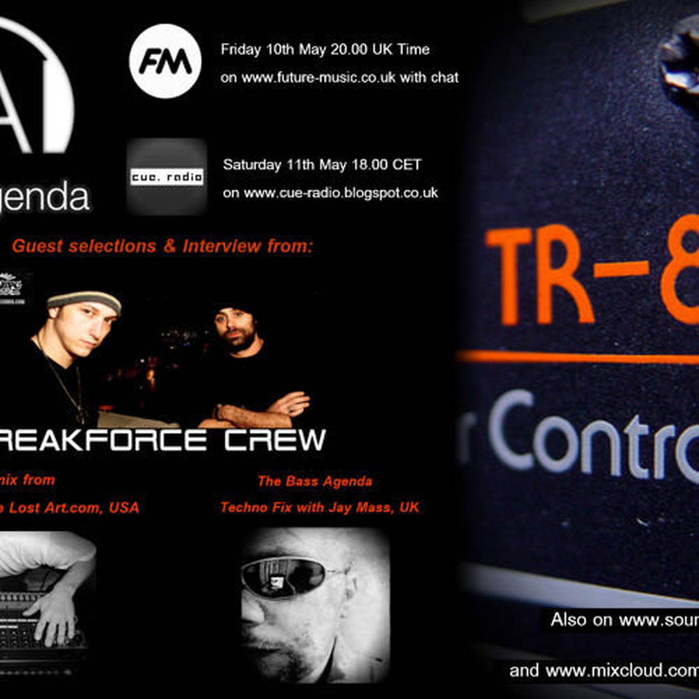 BA 53 Techno fix, selections: The Freak Force Crew, mix: Dave Calculator + Tribute to Giuseppe Mereu episode artwork