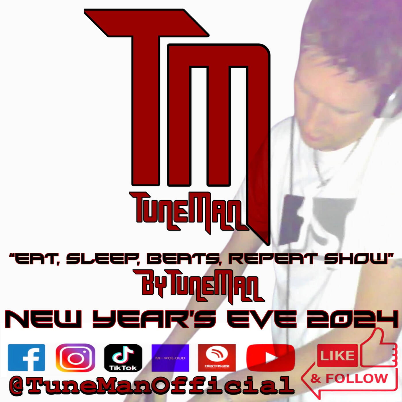 TuneMan presents "Eat Sleep, Beats, Repeat" - Recorded live by TuneMan Official 31/12/2024 episode artwork