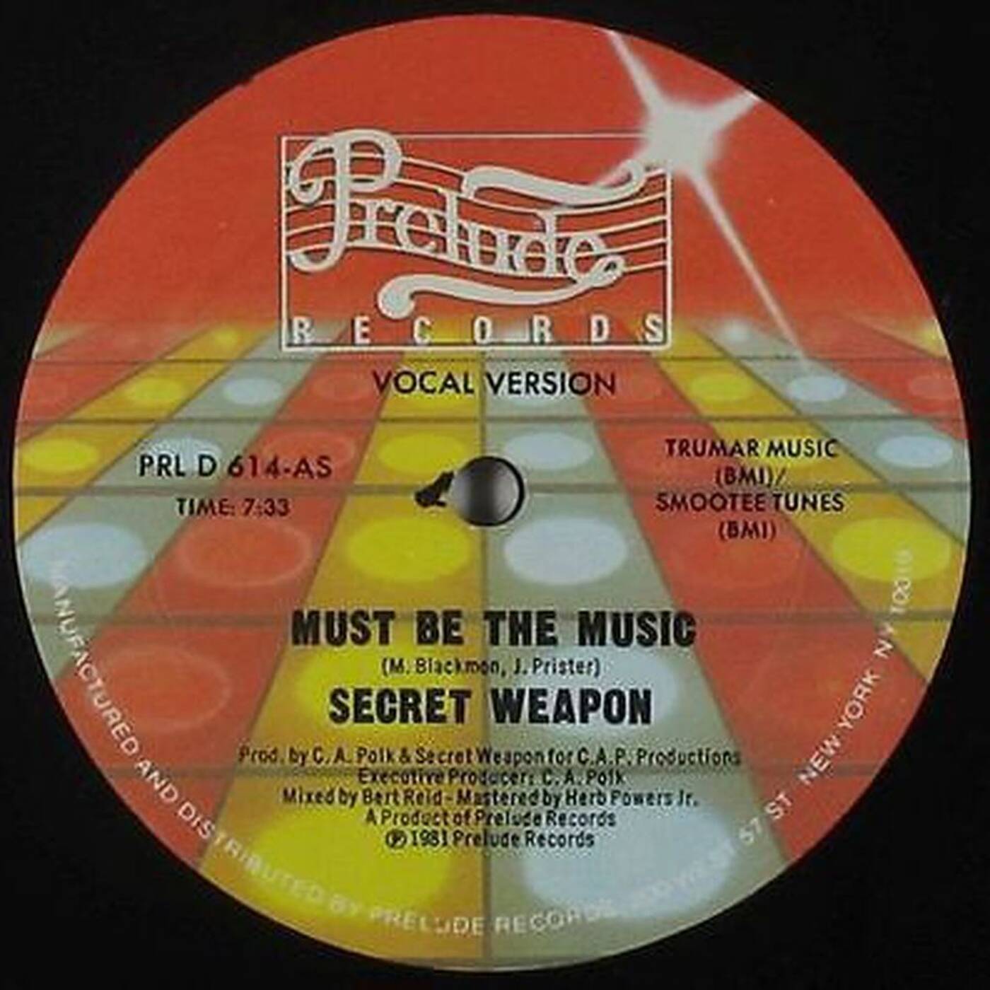 Must Be The Music  Prelude Records 1981  Funk Soul Disco episode artwork