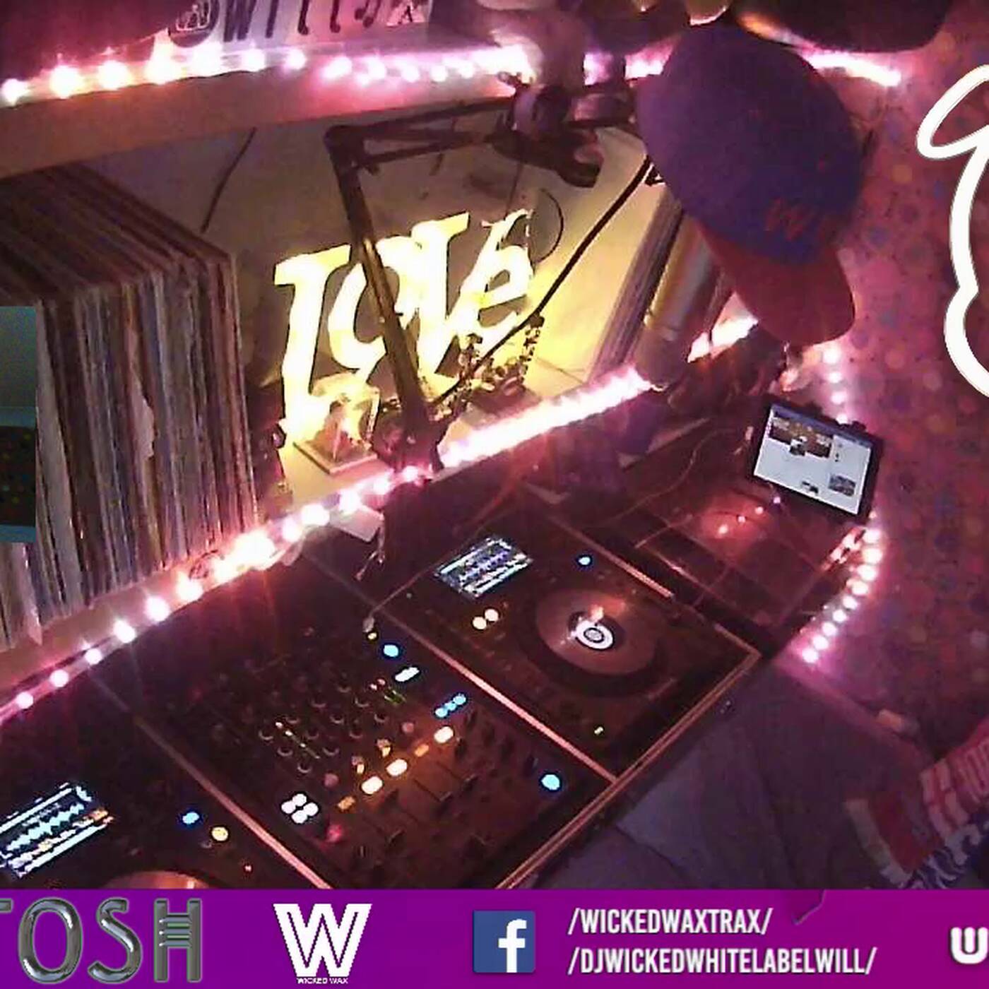 "Wicked wax presents jackin Traxx”  033 episode artwork