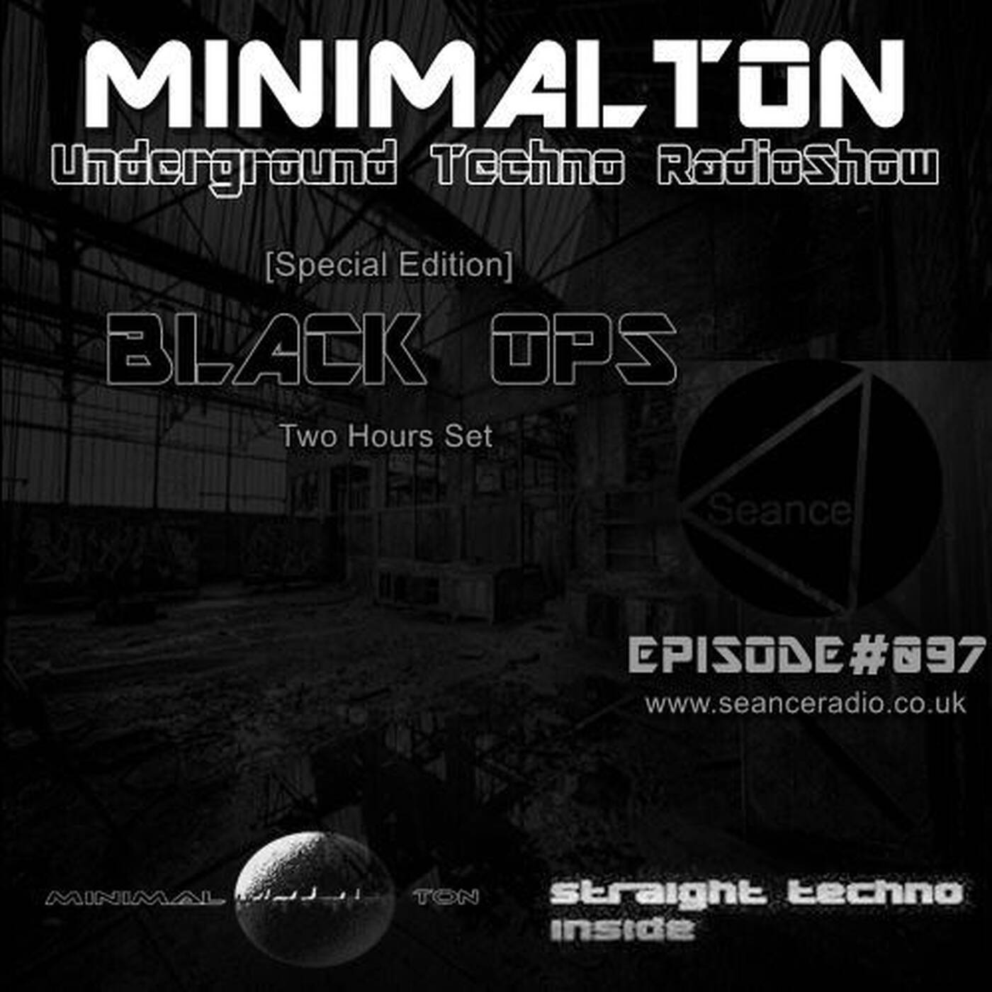Black Ops @ Episode #097 Minimalton RadioShow [Germany] At Seance Radio [UK] episode artwork