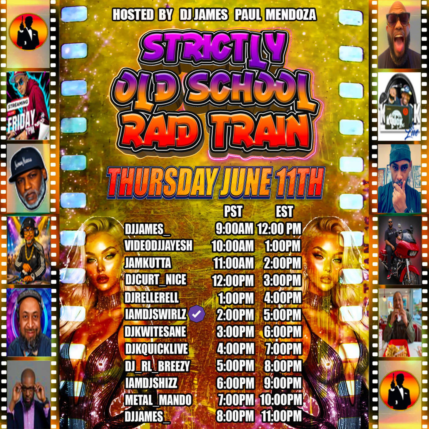 STRICTLY OLD SCHOOLRAIDTRAIN Powered By @paulmendoza51 & @DJJames_ 7-8PMEST‼️(JUNE 11, 2026) episode artwork