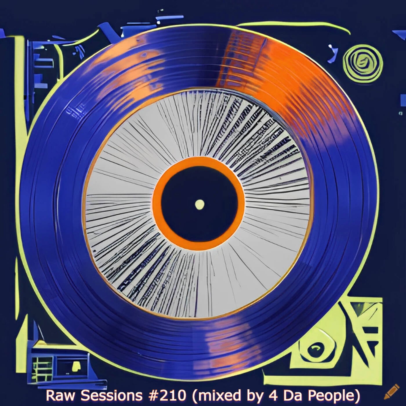 Raw Sessions #210 (mixed by 4 Da People) episode artwork