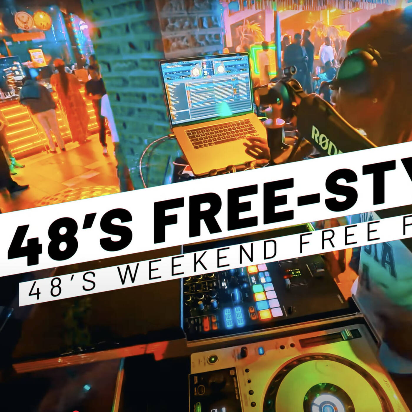 48's Weekend Free Style Set 04 part 1 [Ibiza live mix] afrobeats episode artwork