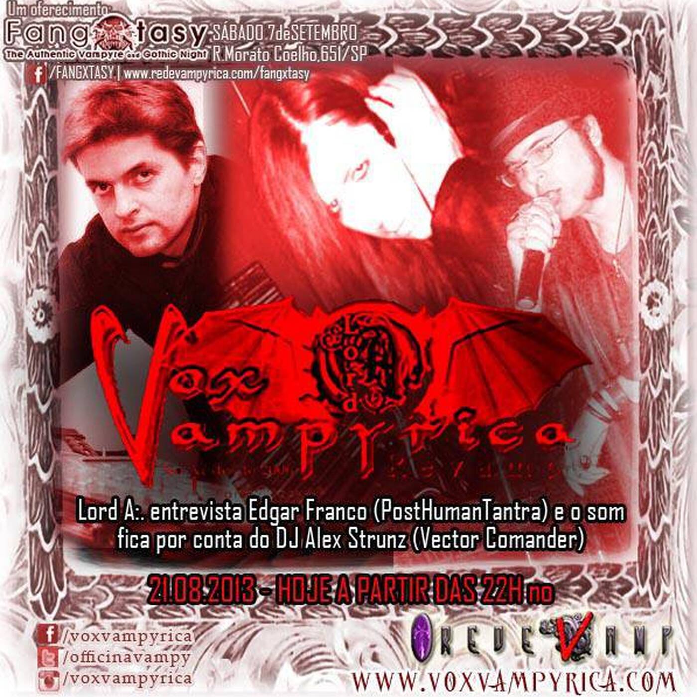 Dj Alex Strunz @ Vox Vampyrica Podcast - EBM Set - 21-08-2013 episode artwork