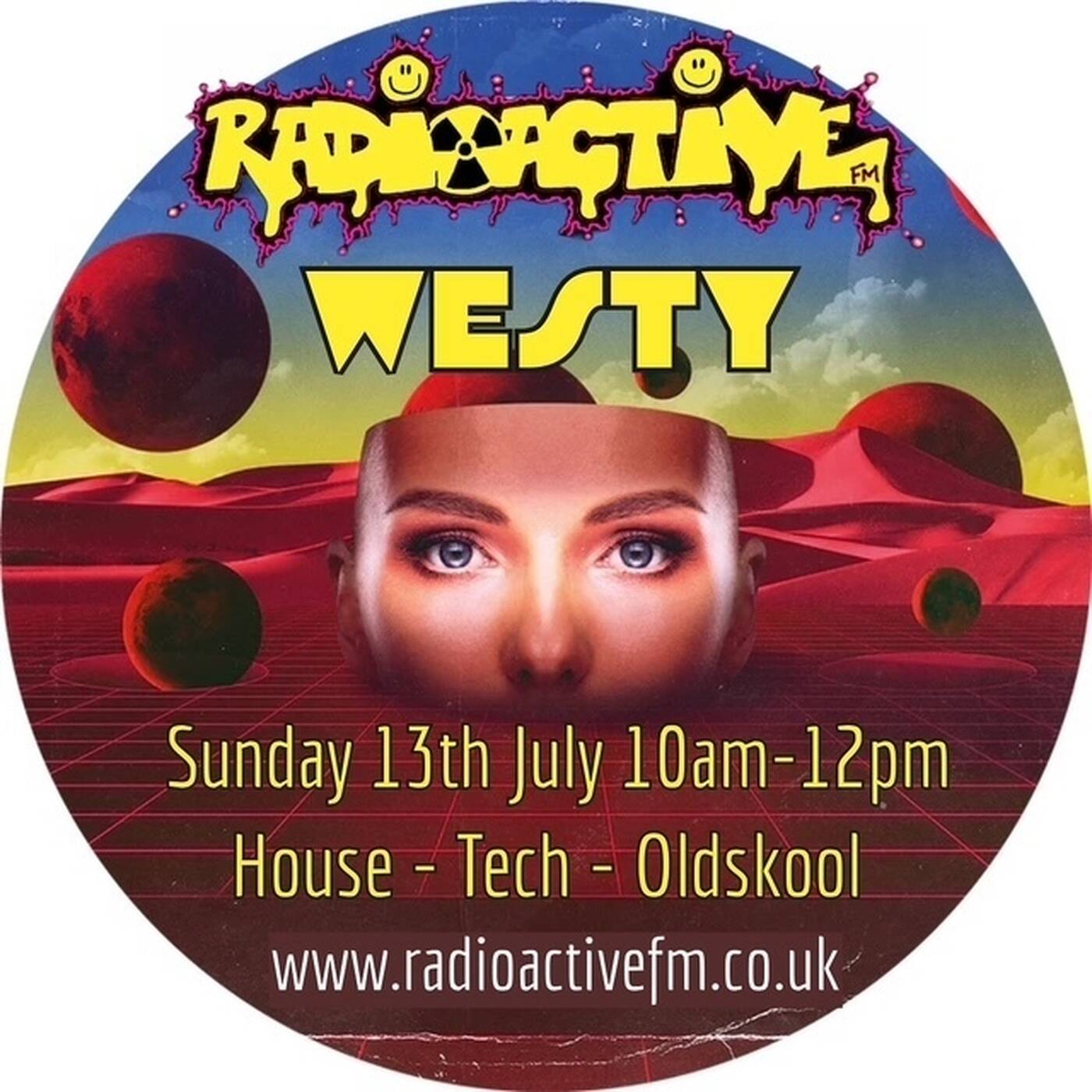 Westy Radioactive FM - House, Tech & Oldskool mix - Set 108 episode artwork