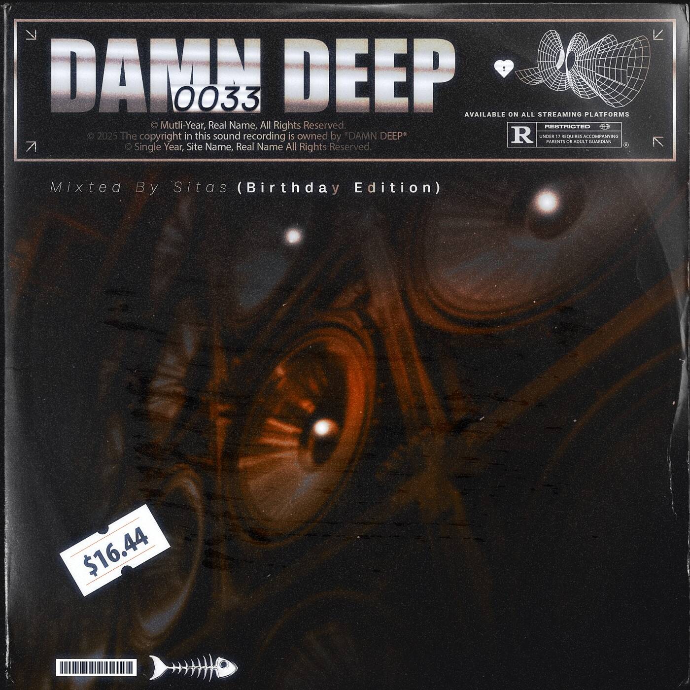 DamnDeep 0033  MixedBySitas (Birthday Edition) episode artwork
