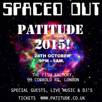 Patitude Event LIVE Radio Show October 2015 - With Cookee. Claire Nicolson and Max Power by Back2LifeSessions