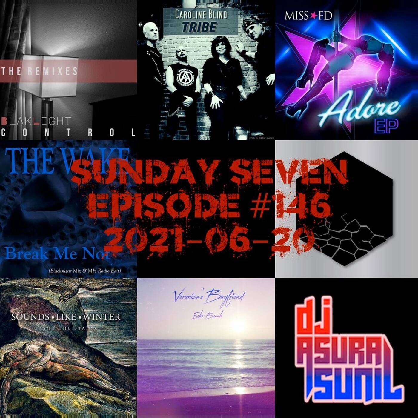 DJ AsuraSunil's Sunday Seven Mixshow #146 - 20210620 episode artwork