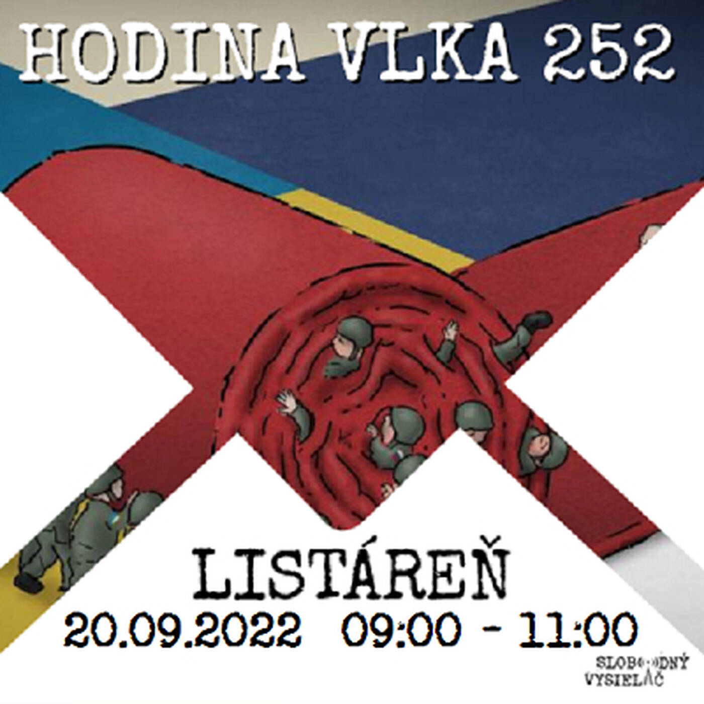 Hodina vlka 252 - 2022-09-20 listáreň episode artwork