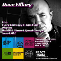 React Radio Show 18-09-2025 (Bassline House &amp; Speed Garage, New &amp; Old) by dave fillary