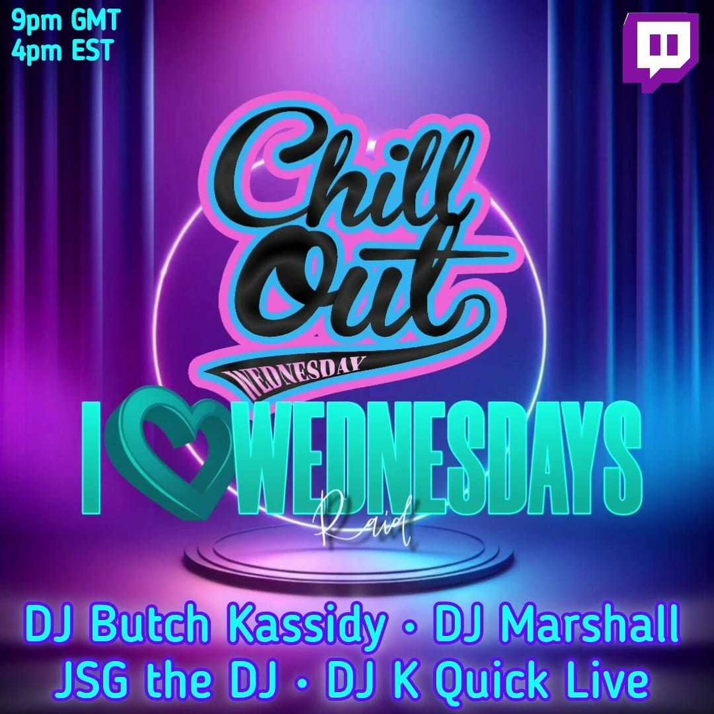 CHILLOUTWEDNESDAYRAIDTRAINHosted By Slipset Ent 8-9PMEST‼️ |  @djkquicklive IN THE MIX (Mar 13, 2024) episode artwork
