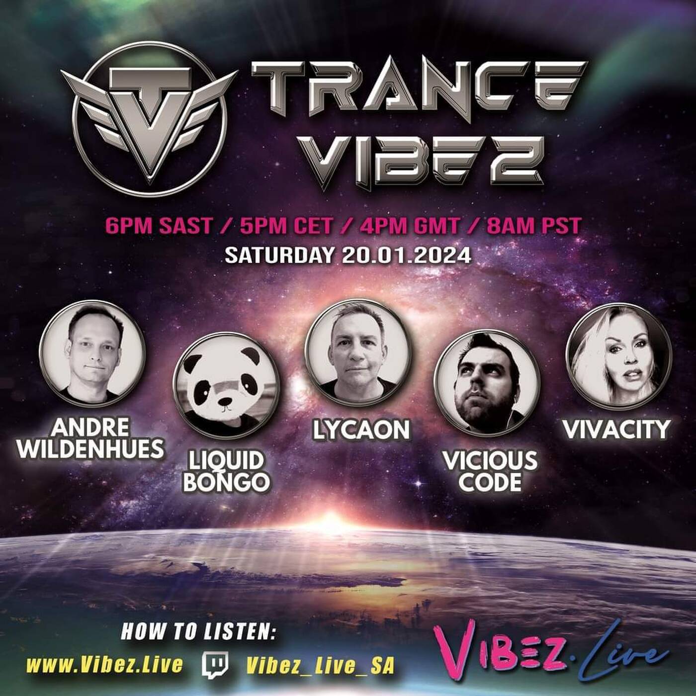 Vibez Live Guestmix - January 2024 episode artwork