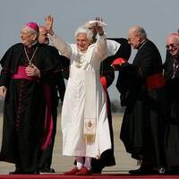 Palabras de Madre Adela Galindo sobre la llegada de S.S. Benedicto XVI a América by SCTJM