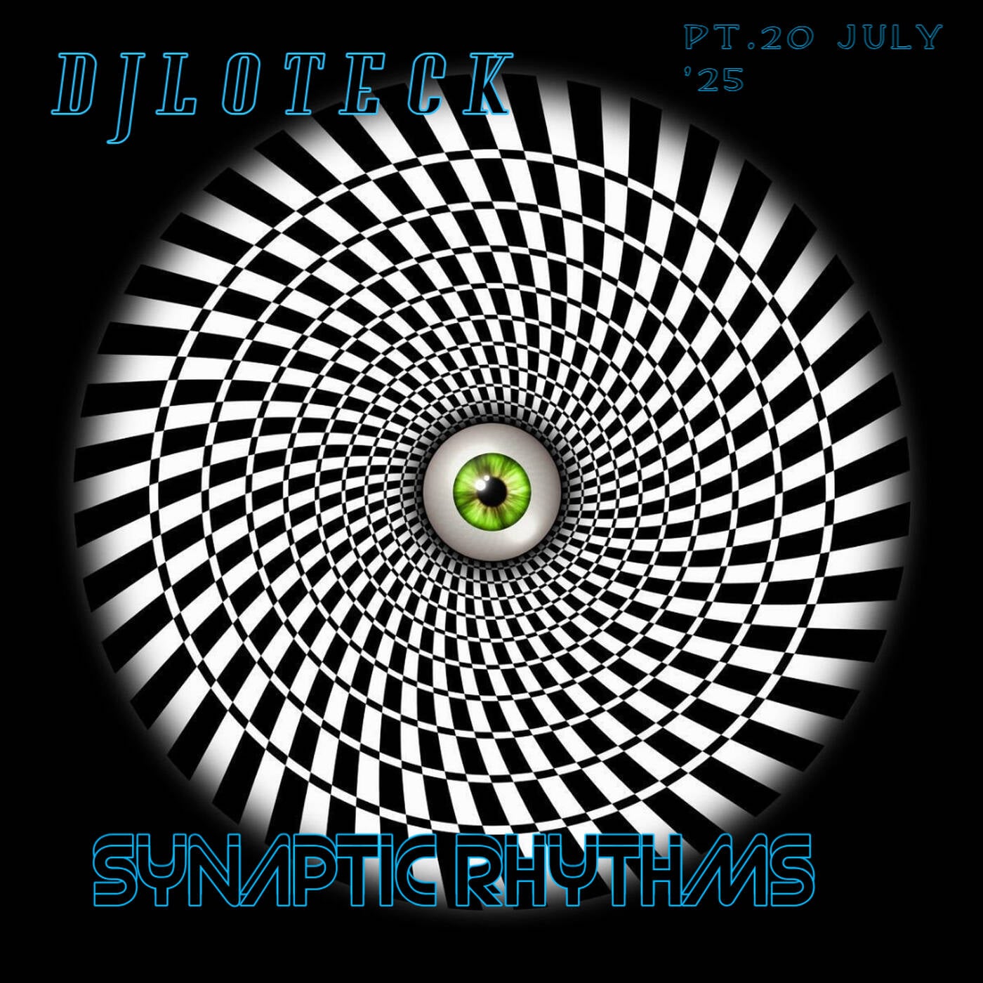 Synaptic Rhythms #20 July '25 episode artwork