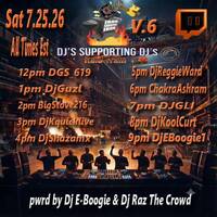 IRON SHARPENS IRON🚄RAID📀TRAIN🚆VOL.6 Powered By @dj.raz.the.crowd &amp; @djeboogie1 🕒3-4🕓PM🚨EST‼️ | (JULY 25, 2026) by DjKquickLive Mixes