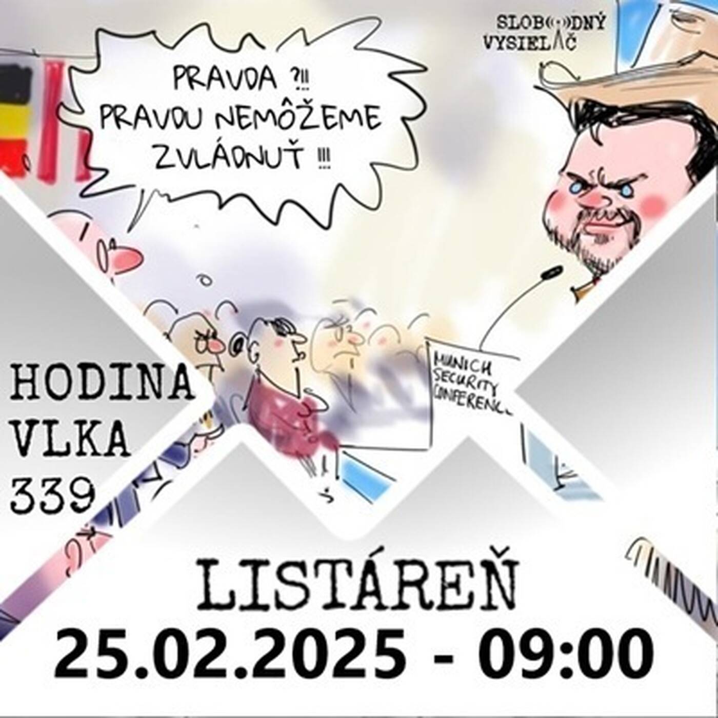 Hodina vlka 339 - 2025-02-25 listáreň episode artwork