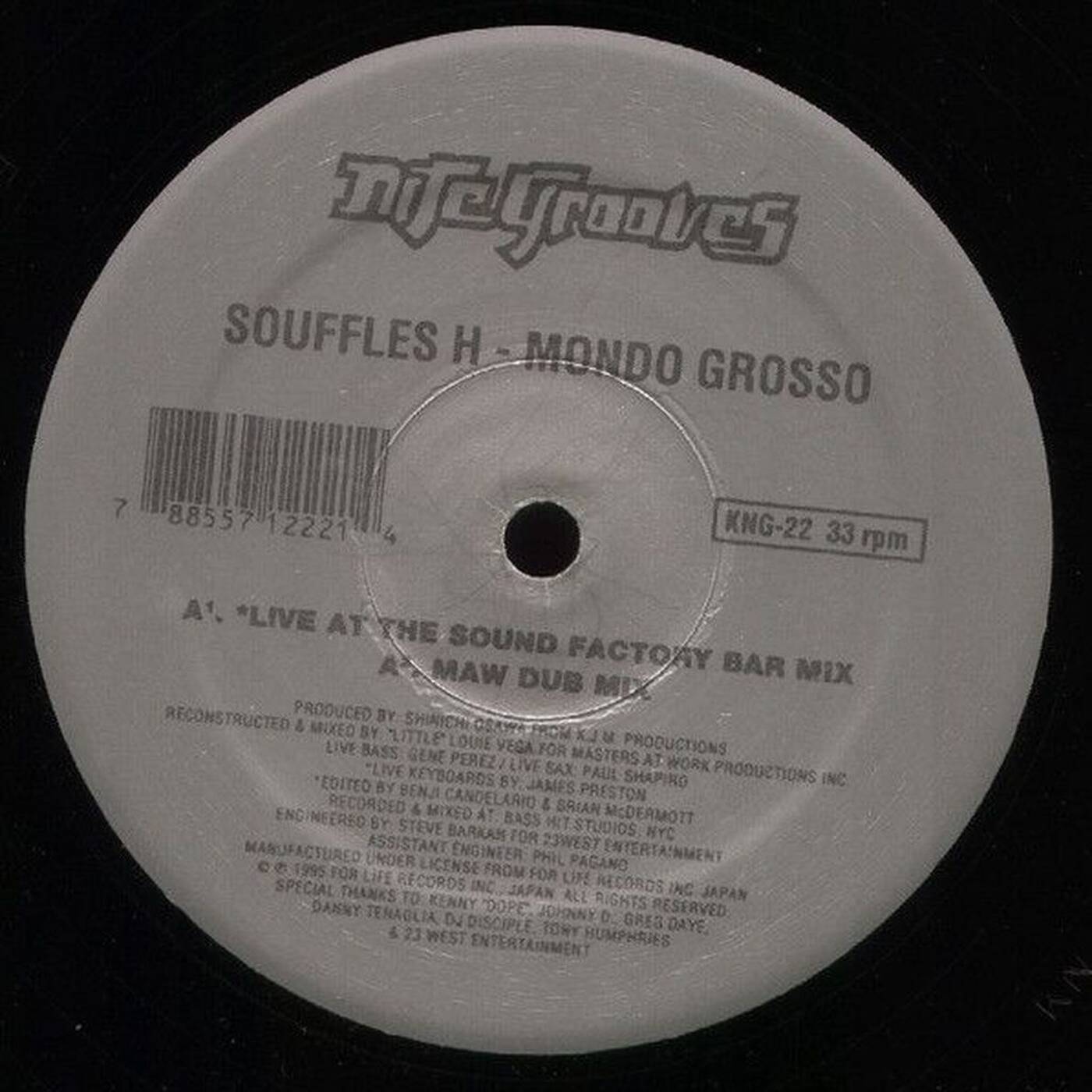 Mondo Grosso ‎–Souffles H (Live At The Sound Factory Bar Mix) Edited By – Benji Candelario episode artwork