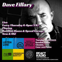 React Radio Show 11/09/2025 (Bassline House Classics, Casa Loco Faves) by dave fillary