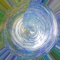 Bleu pastel by Gérard Delassus