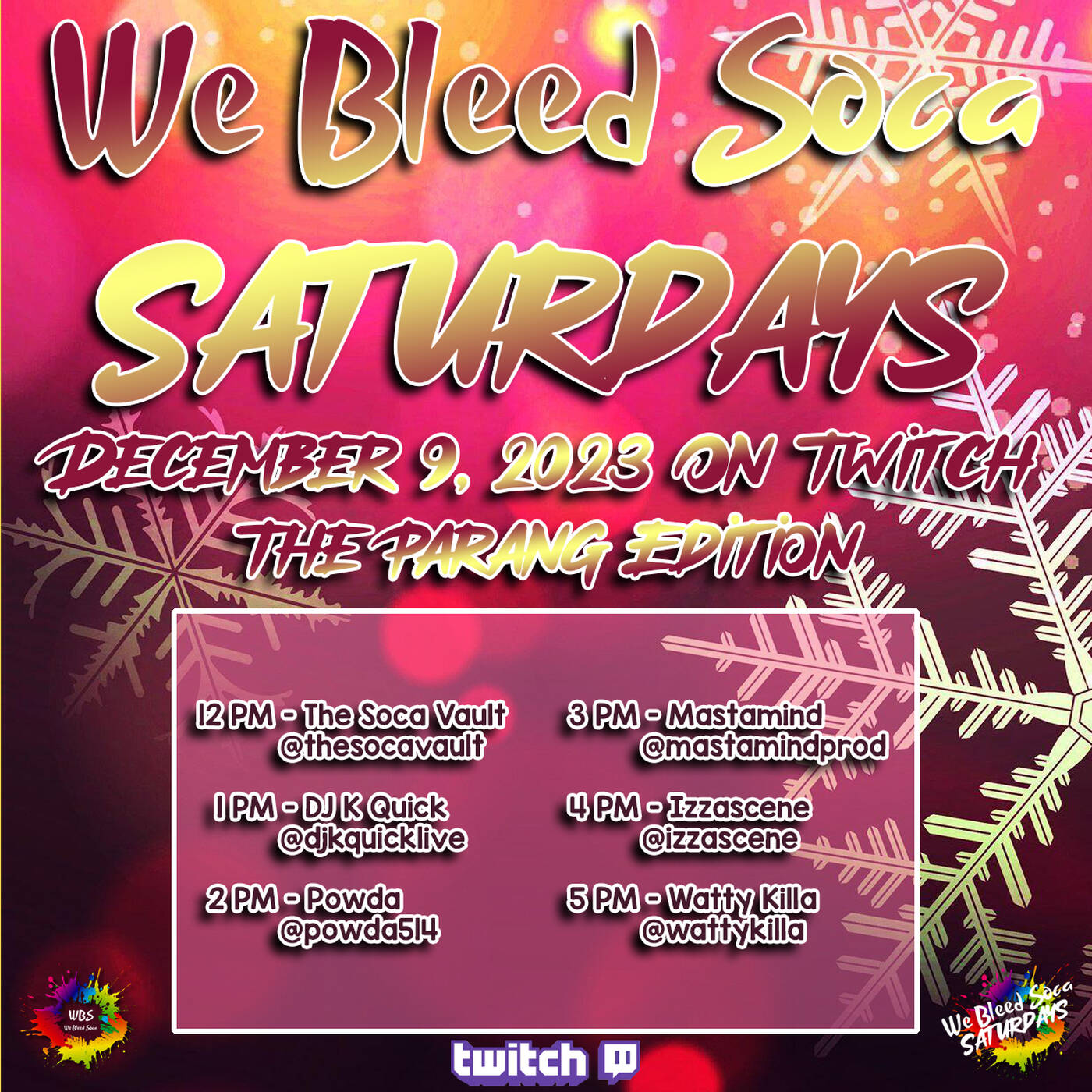 WEBLEEDSOCAPARANGEDITIONRAIDTRAINHosted By @thesocavault 1-2 PMEST‼️ | @djkquicklive IN THE MIX (Dec 09, 2023) episode artwork