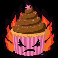 Suck it up Cupcake by Fifties