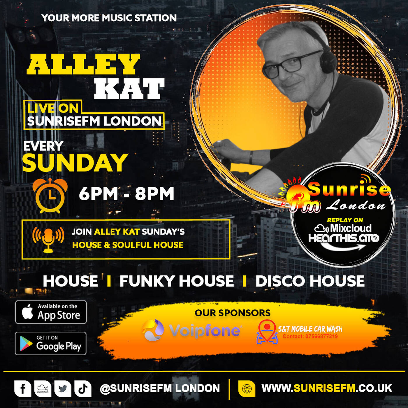 Alley Kat - Sun 9th Aug 2026