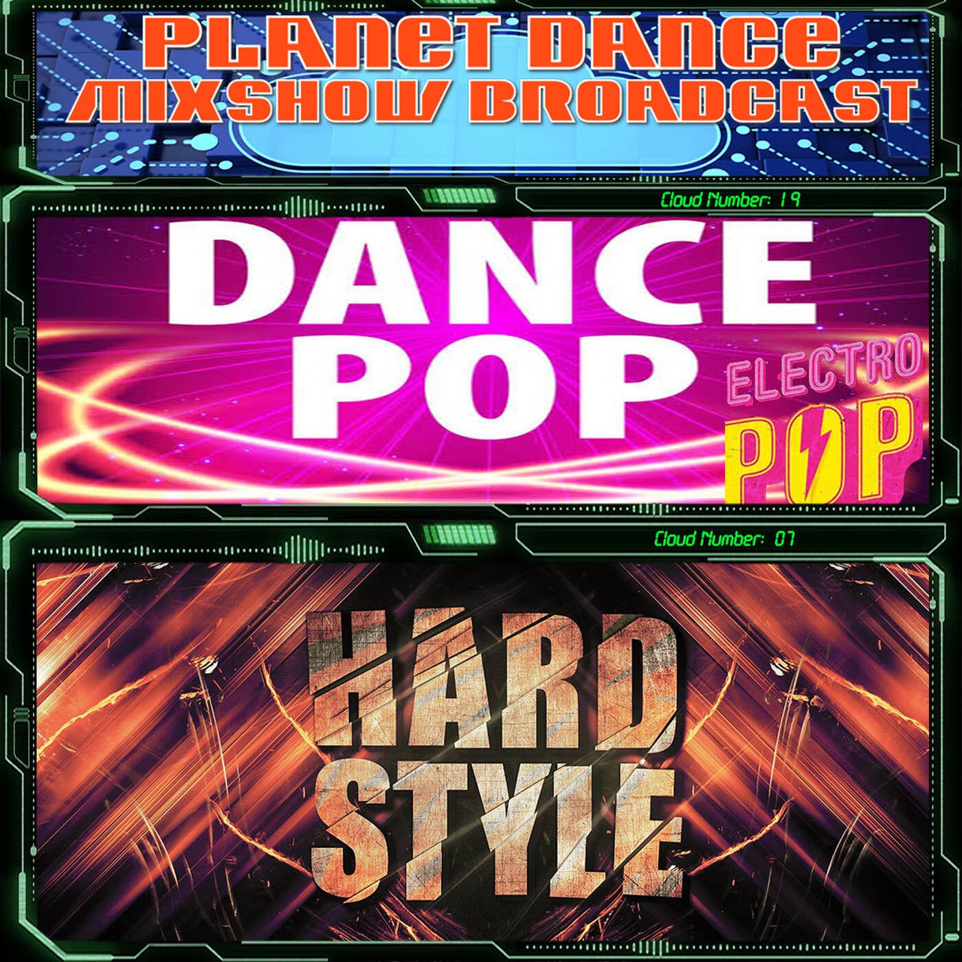 Planet Dance Mixshow Broadcast 628 Dance Pop - Hardstyle episode artwork