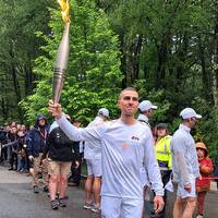 Eric - Entretien avec Quentin Cornu relayeur de la flamme - Relais de la flamme aux Avaloirs by Frequence Sillé