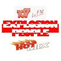 Explosion People en Hot Mix, Éxitos 107.3 f.m, Lado A (agosto 1990) by Orleans Jaimes Márquez