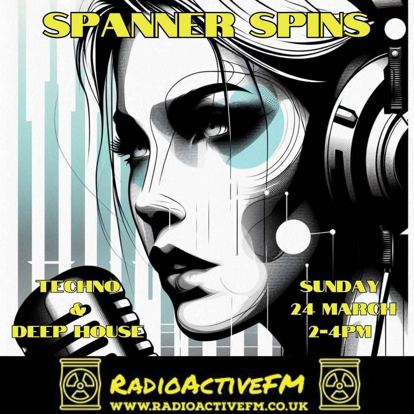 Spanner Spins Techno on the RA 24 3 24 episode artwork