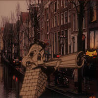 Deep Cabin #82 entering into the Terje Red-Light-Larsen District by Pujd