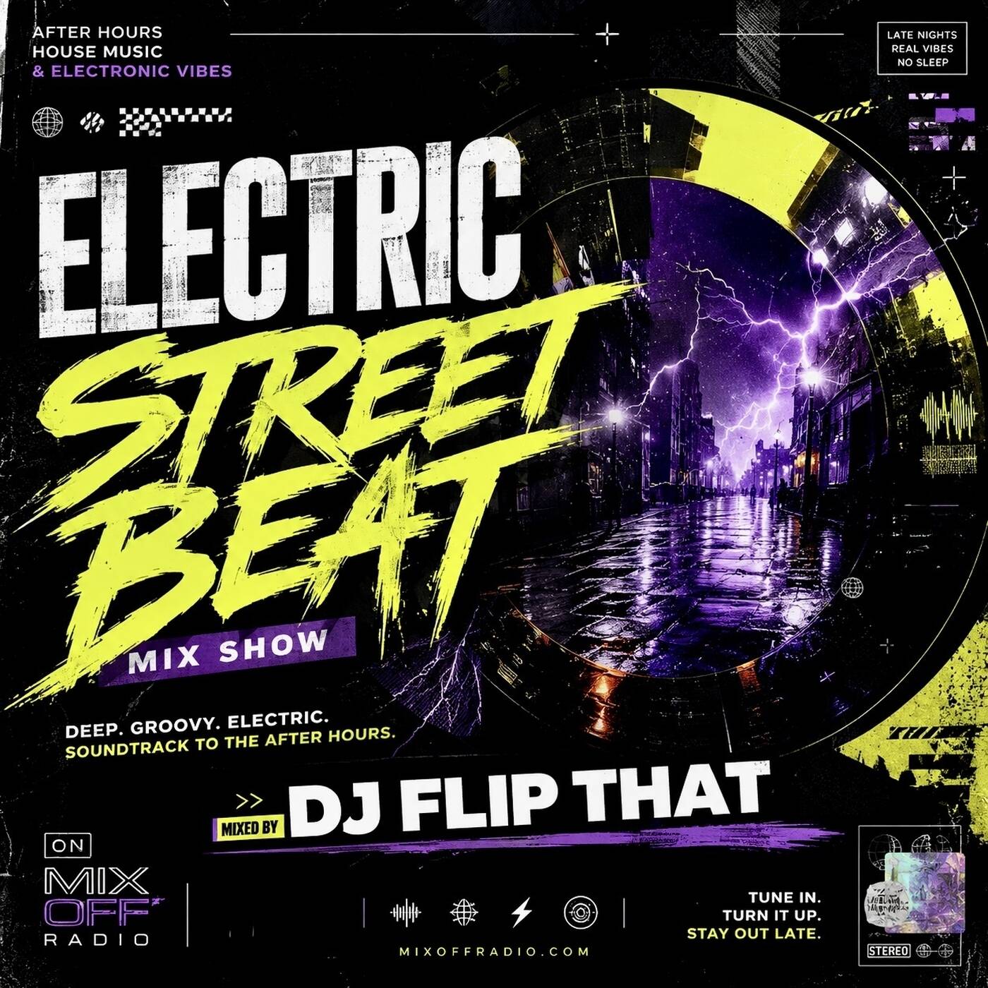 Electric Street Beat Mix Show 6-1-26 ( DJ Mix Show ) New House Music - Electronic Music - After Hours episode artwork