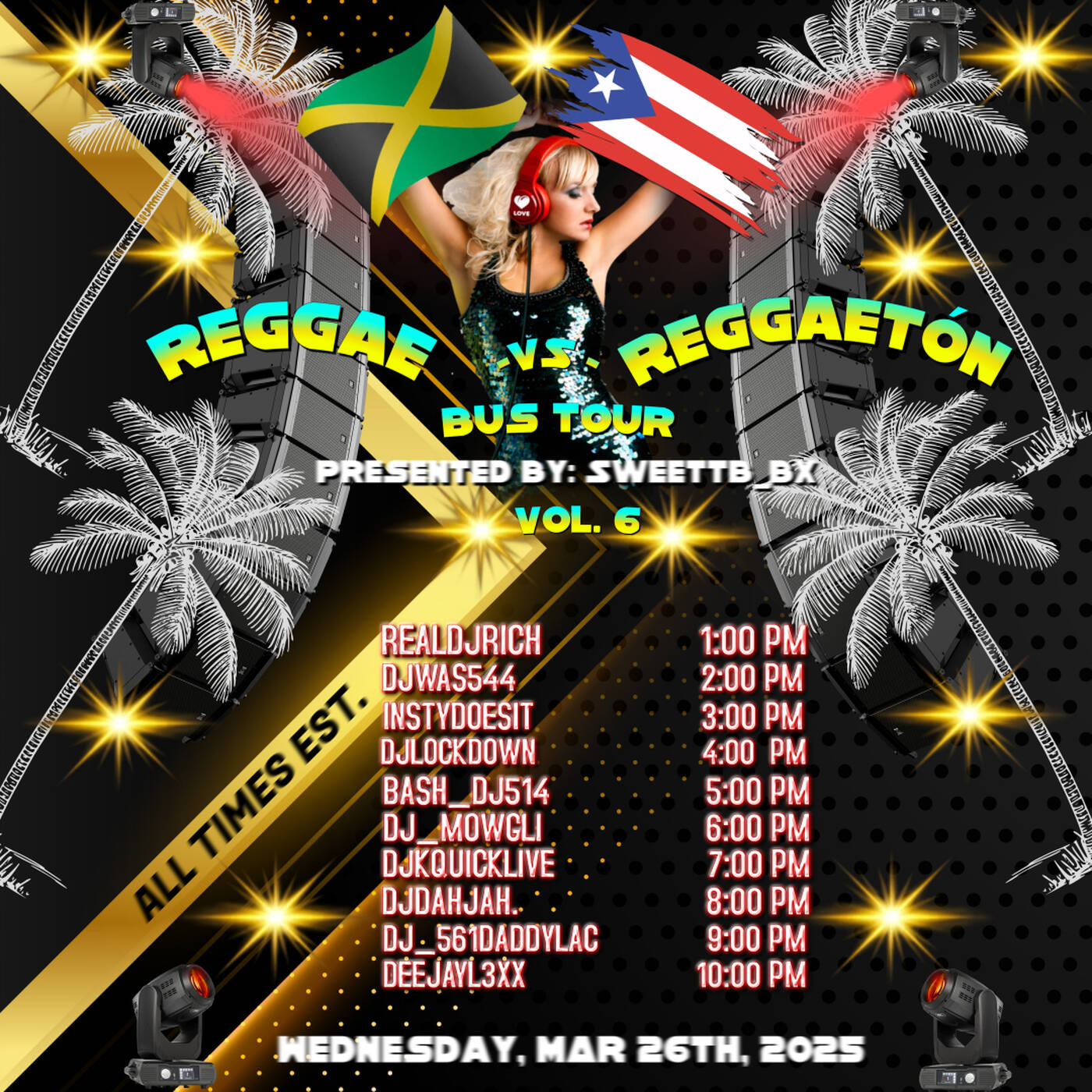 REGGAEVSREGGAETONBUSTOURRAIDVOL.6 Presented By @sweettb_bx 7-8PMEST‼️(MAR 26, 2025) episode artwork