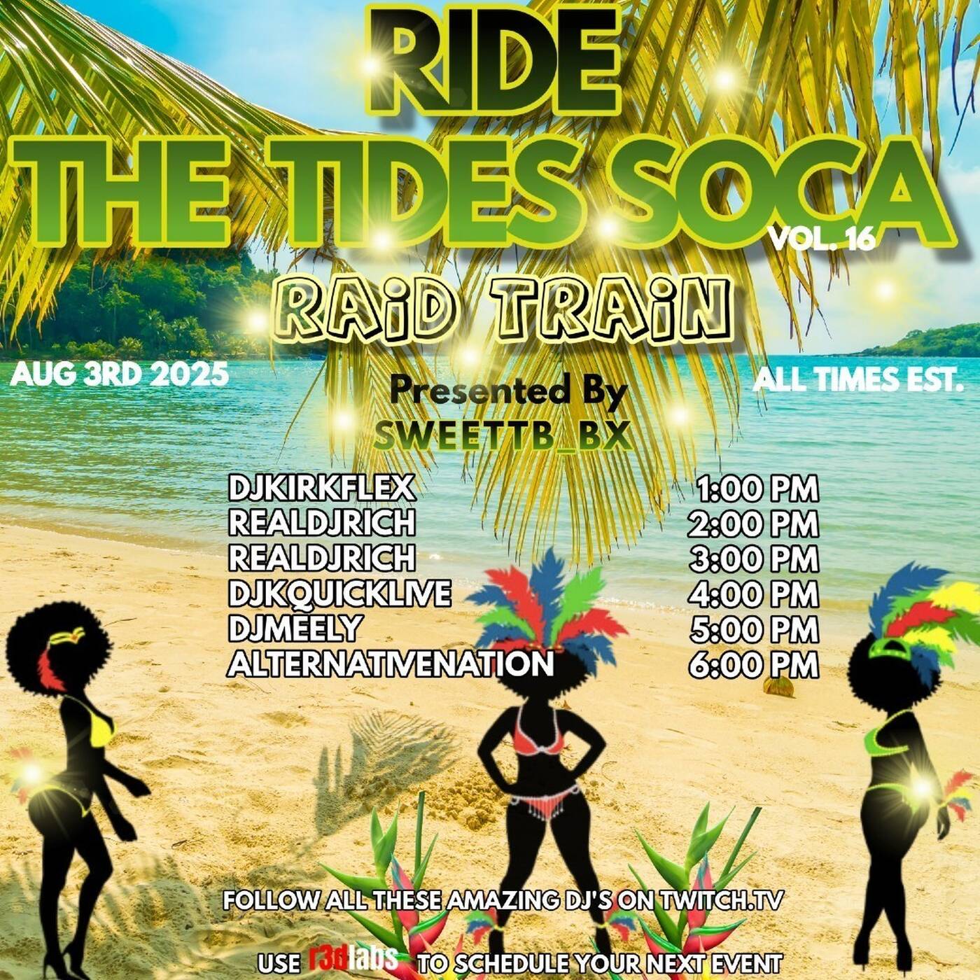 RIDETHETIDESSOCARAIDTRAINVOL.15 Presented By @sweettb_bx 4-5PMEST‼️(AUG 03, 2025) episode artwork