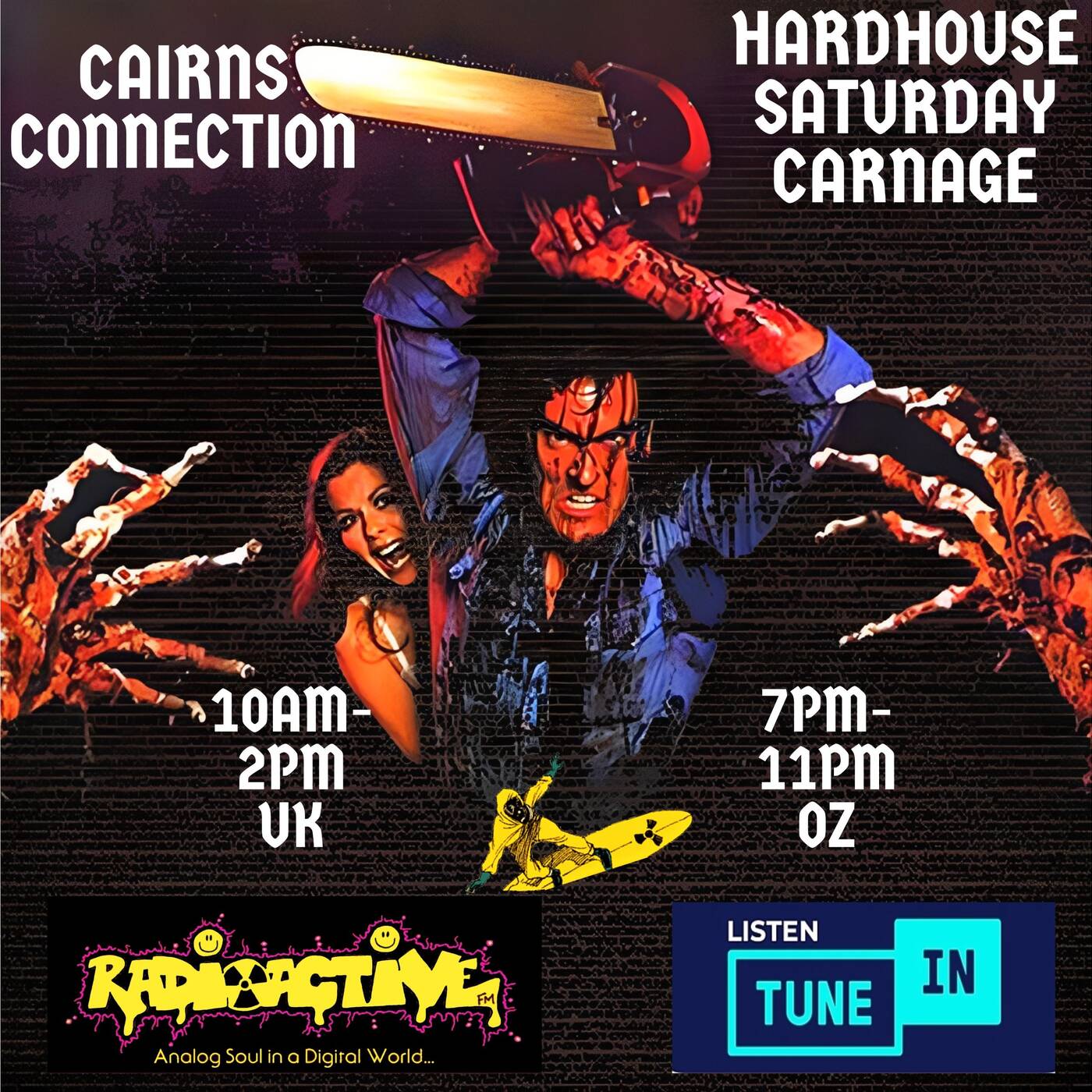 Cairns Connection Hardhouse Carnage Pt1 29th Oct episode artwork