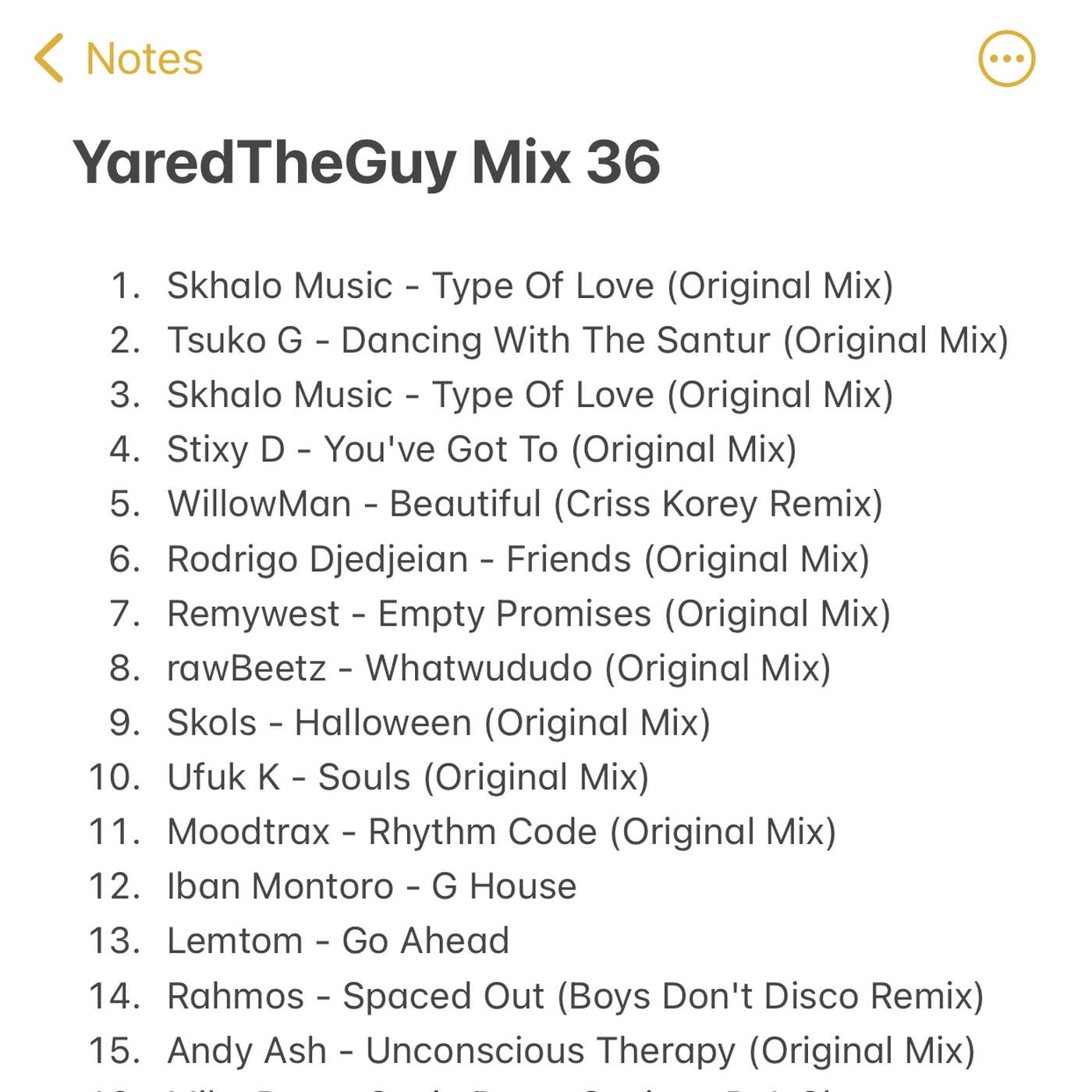 YaredTheGuy Mix 36 episode artwork