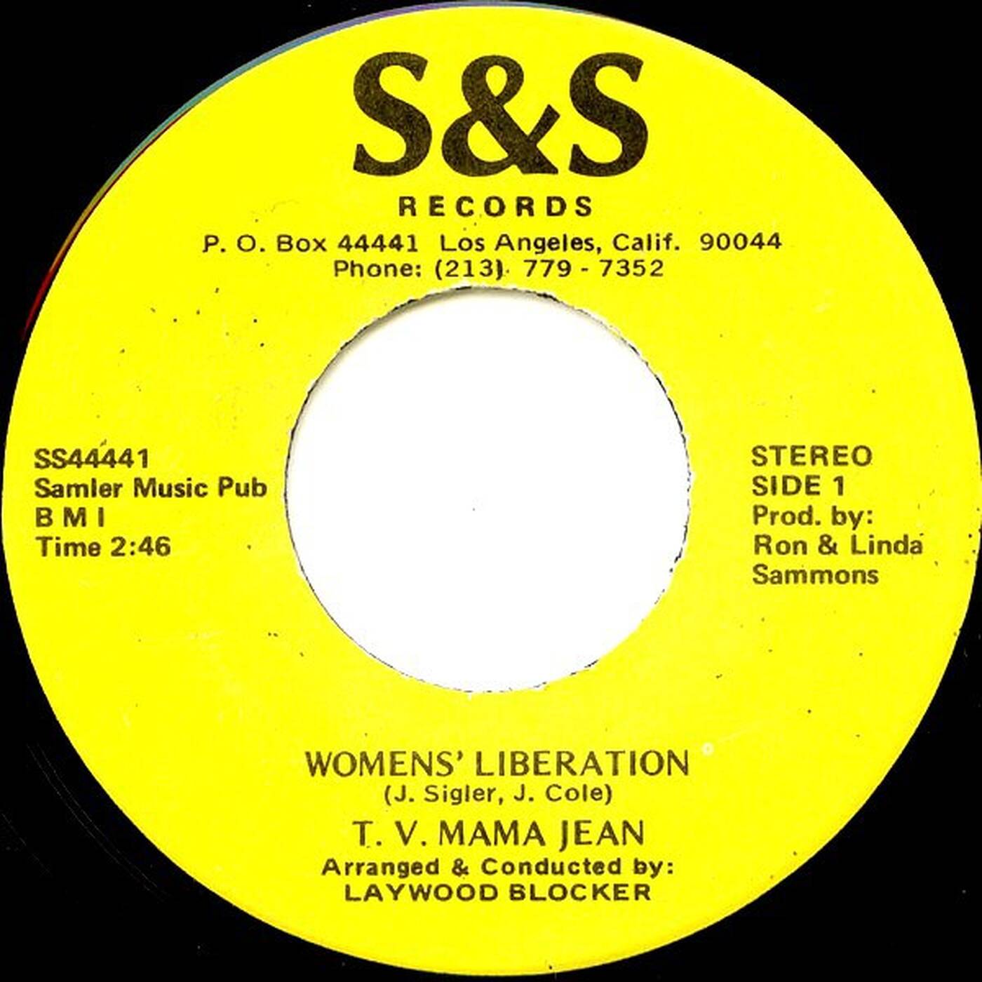 MASTER TV Mama Jean - Womens Liberation (FADE Promo 45 Stereo) episode artwork