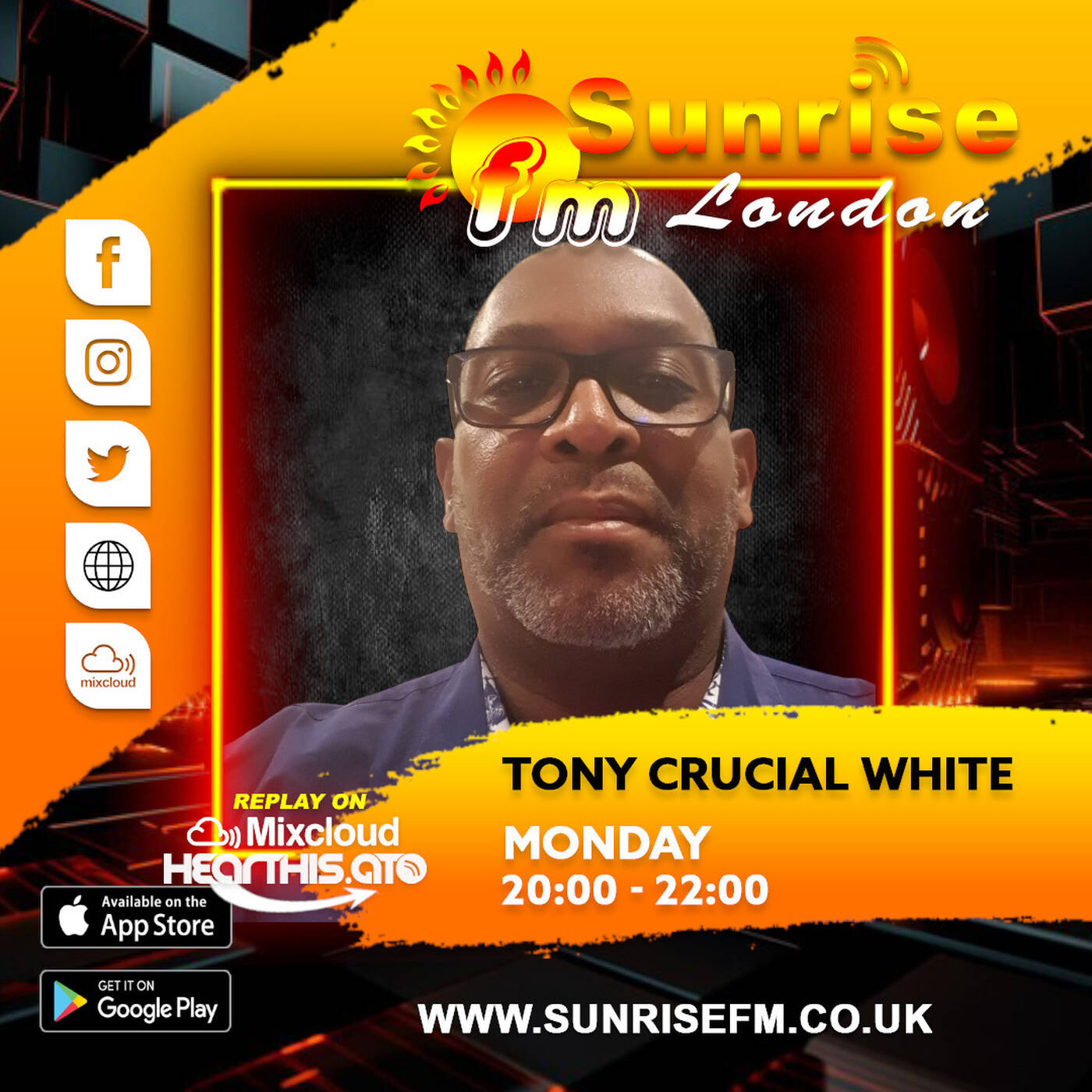 Tony Crucial White - Mon 27th Oct 2025 episode artwork