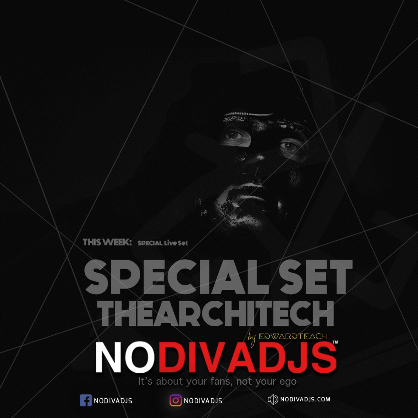 33 NODIVADJS by Edwardteach - S4C33 -  TheArchitech - Live SET episode artwork