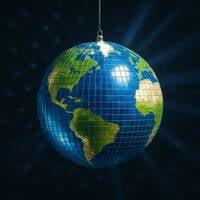 Disco Globe by Ophir Blum (Blumi)