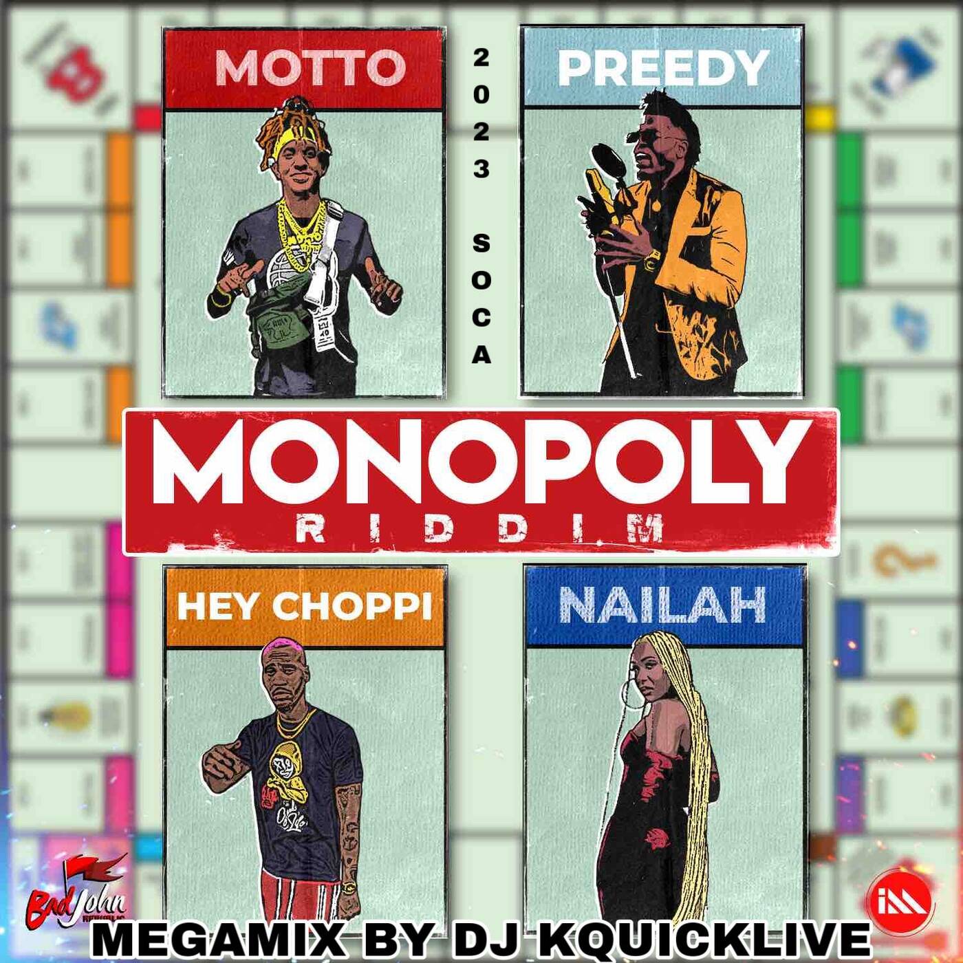 Monopoly Riddim Mega Mix (2023 SOCA) - Badjohn Republic episode artwork