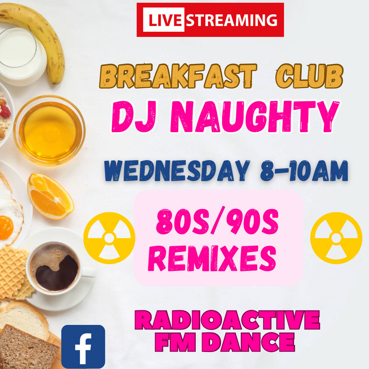 Naughtys 80s/90s Remix Breakfast Show 24.1.24