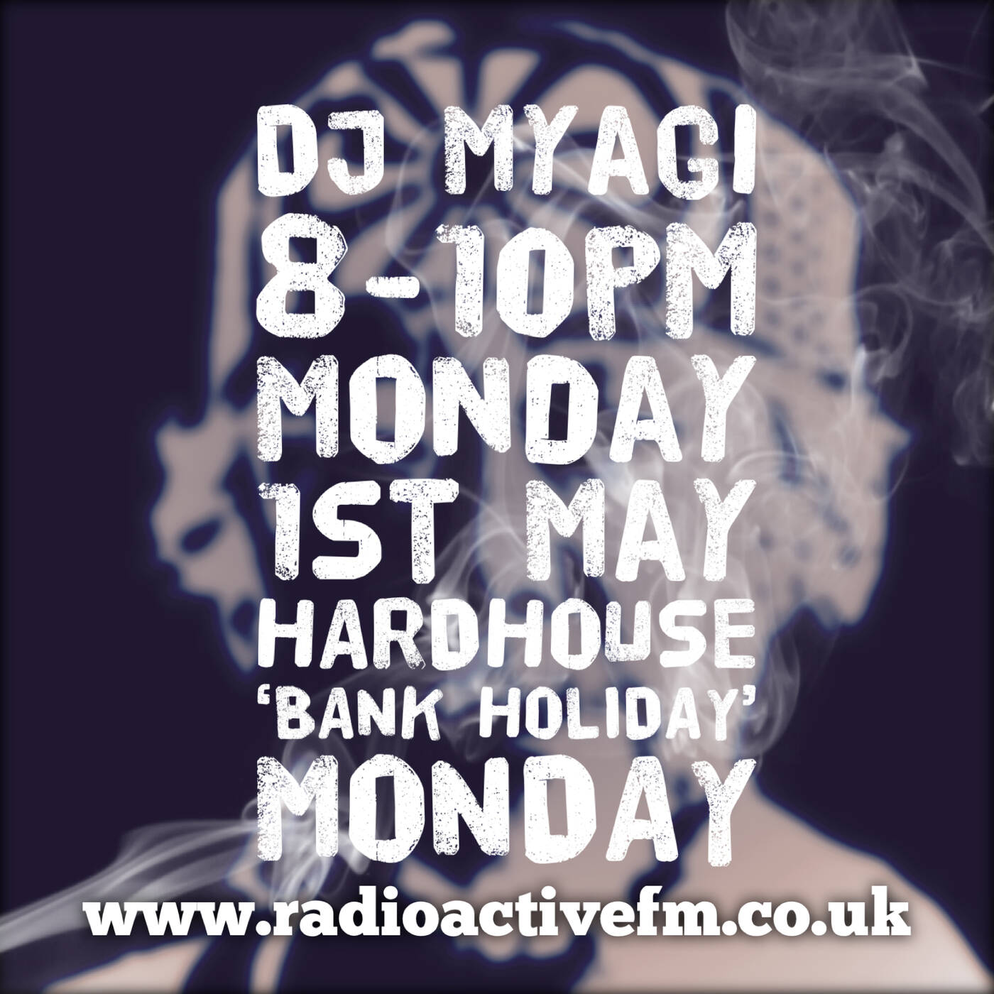 Hardhouse Bank Holiday Monday radio show Dj Myagi 1-5-23 episode artwork