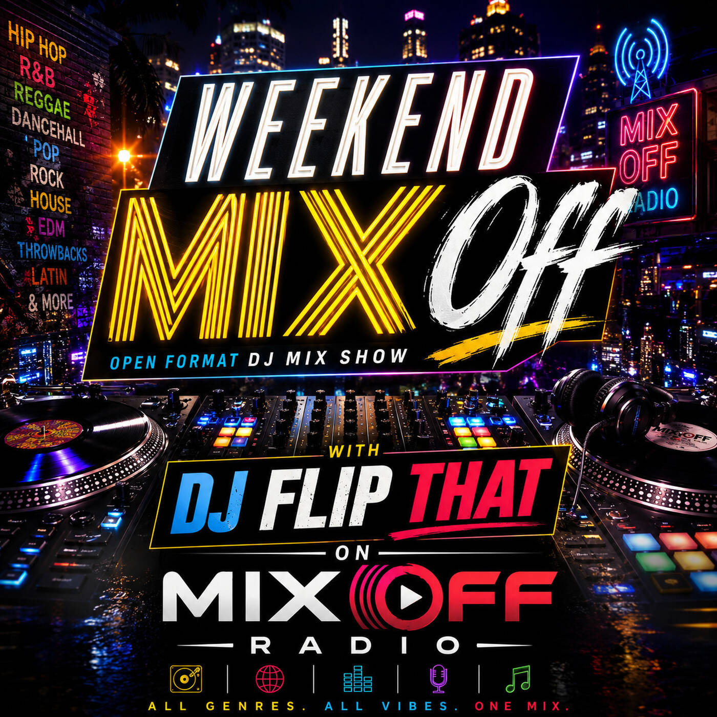 Weekend MIx Off 7-17-26 ( DJ Mix ) Open Format - Music Variety - DJ Mix Show episode artwork
